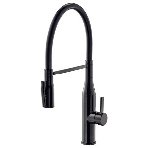 IKEA TOLLSJÖN kitchen faucet with handspray Black Polished Metal, Ikea Ireland | 4938IHBZU