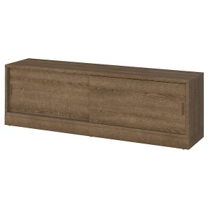 IKEA TONSTAD TV unit, 70 1/4x14 5/8x21 5/8 in Brown Stained Oak Veneer, Ikea Ireland | 4308XEWVU