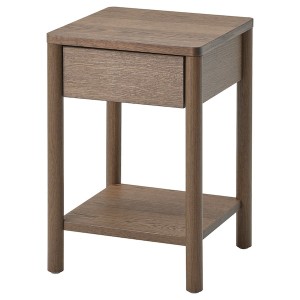 IKEA TONSTAD nightstand, 15 3/4x15 3/4x23 1/4 in Brown Stained Oak Veneer, Ikea Ireland | 4857TYNXG