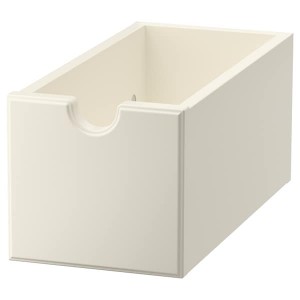 IKEA TORNVIKEN box, 7 1/2x13x5 7/8 in Off White, Ikea Ireland | 1903XMTPR