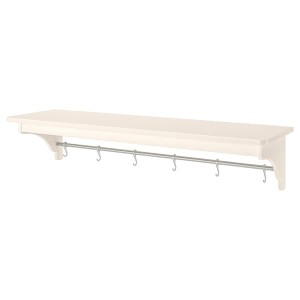 IKEA TORNVIKEN wall shelf, off-white, 47 1/4 in, Ikea Ireland | 5092BSXOG