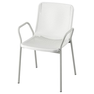 IKEA TORPARÖ armchair, in/outdoor, white/gray, Ikea Ireland | 6581BELZK