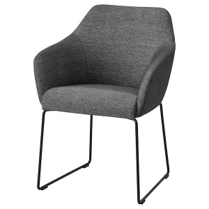 IKEA TOSSBERG Chair, metal black, gray, Ikea Ireland | 0195TVRAD