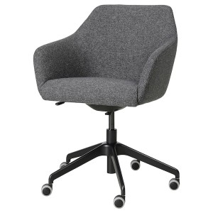 IKEA TOSSBERG / LÅNGFJÄLL conference chair Gunnared Dark Gray / Black, Ikea Ireland | 9753DWFXS