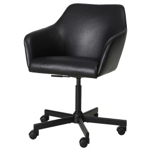 IKEA TOSSBERG / MALSKÄR swivel chair Grann Black / Black, Ikea Ireland | 3605VTLHO