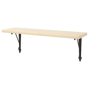 IKEA TRANHULT / KROKSHULT wall shelf, 31 1/2x7 7/8 in Aspen, Ikea Ireland | 3879KOERW