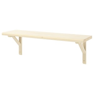 IKEA TRANHULT / SANDSHULT wall shelf, 31 1/2x7 7/8 in Aspen, Ikea Ireland | 4820GCMOH