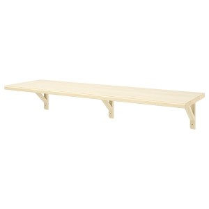IKEA TRANHULT / SANDSHULT wall shelf, 47 1/4x11 3/4 in Aspen, Ikea Ireland | 1390MUTQH