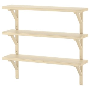 IKEA TRANHULT / SANDSHULT wall shelf combination, 31 1/2x7 7/8 in Aspen, Ikea Ireland | 2567QXOFK