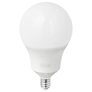 IKEA TRÅDFRI LED bulb E12 450 lumen Smart Wireless Dimmable / Color And White Spectrum Globe, Ikea Ireland | 9210ZXEQJ
