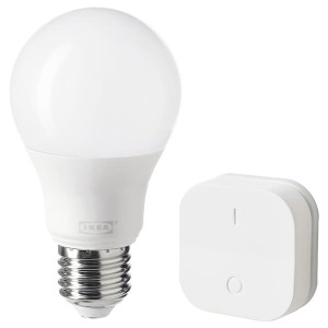 IKEA TRÅDFRI dimmer kit, smart wireless dimmable/warm white, E26, Ikea Ireland | 2016ESHCA