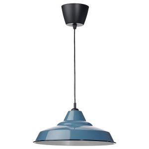 IKEA TRETTIOEN pendant lamp, 15 in Blue, Ikea Ireland | 6985EBNQF