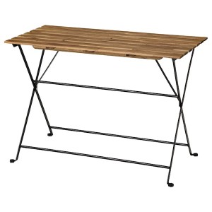 IKEA TÄRNÖ table, outdoor, black/light brown stained, 39 3/8x21 1/4 in, Ikea Ireland | 2058TWEGI