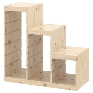 IKEA TROFAST Frame, light white stained pine pine, 37x17 3/8x35 7/8 in, Ikea Ireland | 6309MYATR