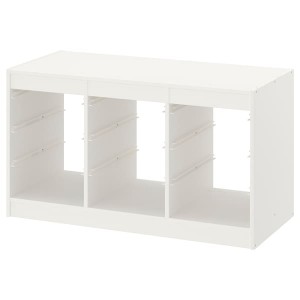 IKEA TROFAST frame, 39x17 3/8x22 in White, Ikea Ireland | 3485ODFHZ