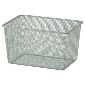 IKEA TROFAST mesh storage box, 16 1/2x11 3/4x9 in Light Green / Gray, Ikea Ireland | 5498RPOUW