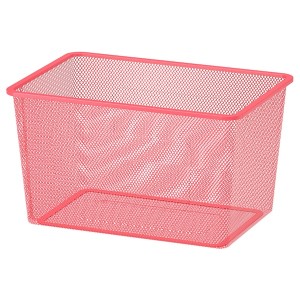 IKEA TROFAST mesh storage box, 16 1/2x11 3/4x9 in Light Red, Ikea Ireland | 8936GOKCQ