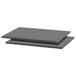 IKEA TROFAST shelf, 2 pack Gray, Ikea Ireland | 3279FPRVM
