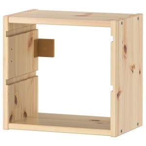 IKEA TROFAST wall storage, 12 5/8x8 1/4x11 3/4 in Light White Stained Pine, Ikea Ireland | 7506RULIV