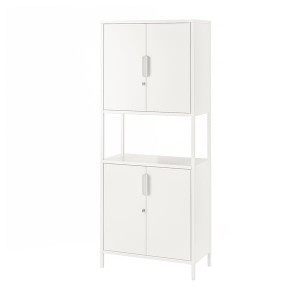 IKEA TROTTEN cabinet with doors, 27 1/2x13 3/4x68 1/8 in White, Ikea Ireland | 9258ZJLSA