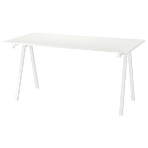 IKEA TROTTEN desk, 63x31 1/2 in White, Ikea Ireland | 4685LPCES