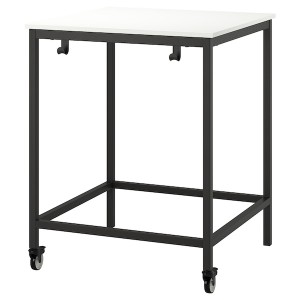 IKEA TROTTEN table, 31 1/2x31 1/2 in White / Anthracite, Ikea Ireland | 1524JFRQS
