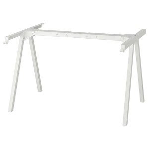 IKEA TROTTEN underframe for table top, 55 1/8/63 in White, Ikea Ireland | 2138UCTHR