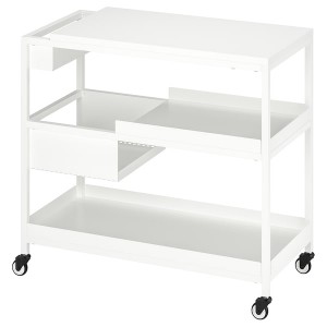 IKEA TROTTEN utility cart, white, 31 1/2x15 3/4 in, Ikea Ireland | 0564AYEVF
