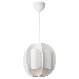 IKEA TRUBBNATE / HEMMA pendant lamp, white, 15 in, Ikea Ireland | 2850BCRST