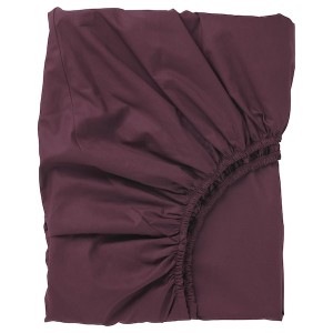 IKEA ULLVIDE fitted sheet, King Deep Red, Ikea Ireland | 1926HLMYG
