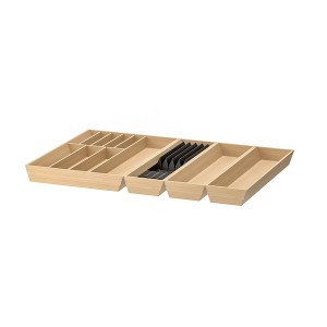 IKEA UPPDATERA ctl tr/utsl trs/tr w kni rck, anthracite/light bamboo, 32x19 1/2 in, Ikea Ireland | 8136XODHU