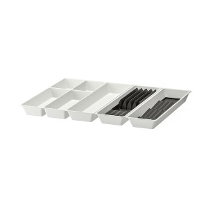 IKEA UPPDATERA cutl tray/trays w knife+spice racks, anthracite/white, 26x19 1/2 in, Ikea Ireland | 5861ALPQK