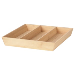 IKEA UPPDATERA flatware tray, 15x12 in Bamboo, Ikea Ireland | 1253DXYLP