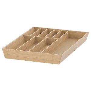 IKEA UPPDATERA flatware tray, 15x19 ½ in Light Bamboo, Ikea Ireland | 3256USIRW