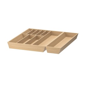 IKEA UPPDATERA flatware tray/utensil tray, light bamboo, 20x19 1/2 in, Ikea Ireland | 9832CLIDF