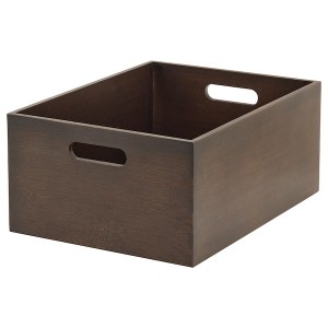 IKEA UPPDATERA storage box, 9 ½x12 ½x6 in Dark Bamboo, Ikea Ireland | 0273JCSUB