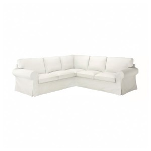 IKEA UPPLAND cover for sectional, 4-seat Blekinge White, Ikea Ireland | 6478SXEJL