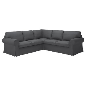 IKEA UPPLAND cover for sectional, 4-seat Kelinge Anthracite, Ikea Ireland | 2357XKRDY