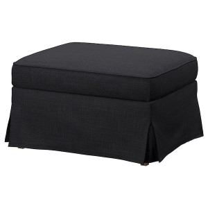 IKEA UPPLAND ottoman with storage Hillared Anthracite, Ikea Ireland | 0564QTWFE