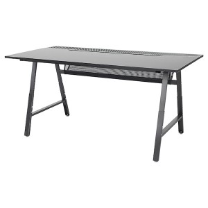 IKEA UTESPELARE gaming desk, 63x31 1/2 in Black, Ikea Ireland | 3916PTLQA