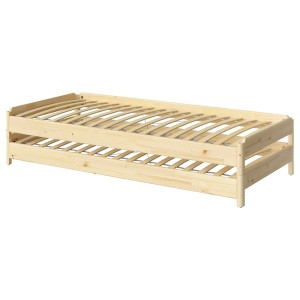 IKEA UTÅKER Stackable bed, pine, Twin, 2 pack, Ikea Ireland | 4956AZDKM