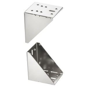 IKEA UTRUSTA Corner hardware, galvanized, 2 pack, Ikea Ireland | 9246PZHDN