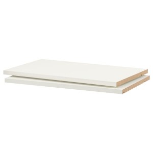 IKEA UTRUSTA shelf, 24x14 3/4 in, 2 pack White, Ikea Ireland | 3458IGJNK