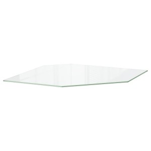 IKEA UTRUSTA shelf for corner wall cabinet, 26 in Glass, Ikea Ireland | 4256BNVTR
