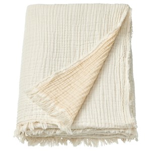 IKEA VALLKRASSING throw, 59x79 in Off White, Ikea Ireland | 8302VNIGL