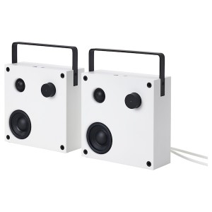 IKEA VAPPEBY bluetooth speakers, 8x8 in White, Ikea Ireland | 0475NXGZQ