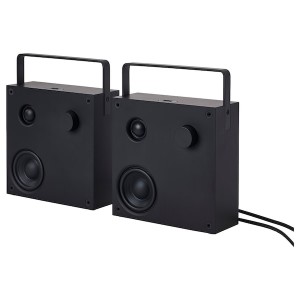 IKEA VAPPEBY bluetooth speakers/set of 2 gen 3, 8x8 in Black, Ikea Ireland | 2375GLMQI