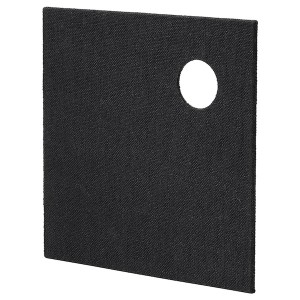 IKEA VAPPEBY front for bluetooth speaker, black, 8x8 in, Ikea Ireland | 2501YDISW