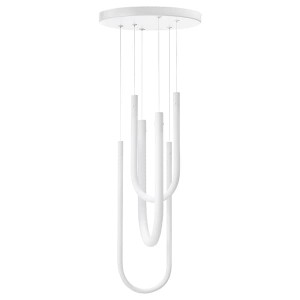 IKEA VARMBLIXT LED pendant lamp, white frosted glass, 18 in, Ikea Ireland | 3506ENTOK