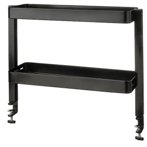 IKEA VATTENKAR desktop shelf, 19 ¼x6 in Black, Ikea Ireland | 5197DXENR